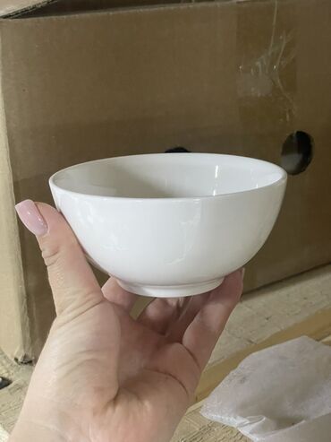 Декор для дома и сада: Пиала,чашка фарфоровая белая глубокая D4.5 (11.5см) В коробке 111 шт
