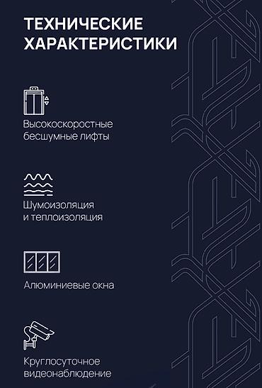Продажа квартир: 1 комната, 53 м², Элитка, 8 этаж, Готовая ПСО (под самоотделку) — 3