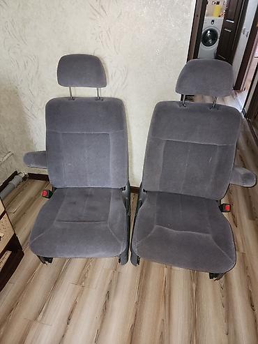 сиденья стрим: Заднее сиденье, Ткань, текстиль, Honda Б/у — 1