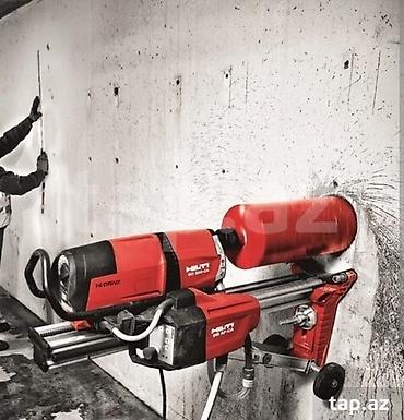 islenmis plastik qapi pencere: Beton kəsimi və deşmə xidməti - Hilti avadanlığı ilə armaturlu beton — 1