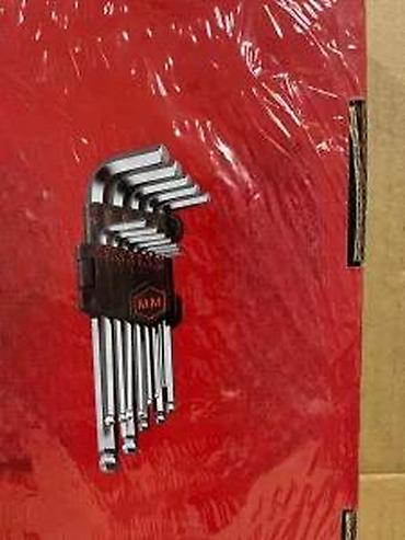 Setovi ručnog alata: OptionTec Inbus set – 36 delova, hrom‑vanadijum čelik. Sadržaj: - — 13