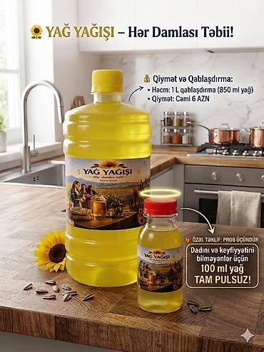 intizar yağı qiyməti: Günəbaxan yağı, Pulsuz çatdırılma — 1