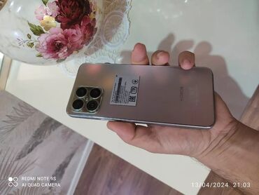 honor telefonları: Honor X8, 128 ГБ, цвет - Серебристый