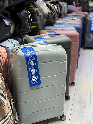 Чемоданы: Чемодан, Новый, Большой (более 70 л), Вращающиеся колеса на 360°, Кодовый замок, На колесах — 23