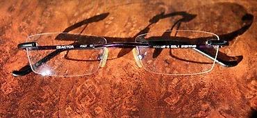 Naočare: K:ACTOR -ram bez rama dioptrijski ram ORIGINAL. 14 grama sa staklima! — 2