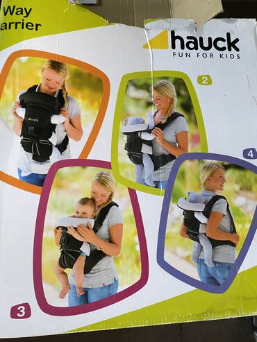 cybex balios s: Hauck kengur nosiljka 4Way crna za decu od 3,5 do 12kg cetiri načina