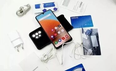 продажа телефонов: Samsung Galaxy A32 5G, Б/у, 128 ГБ, цвет - Черный, 2 SIM, eSIM