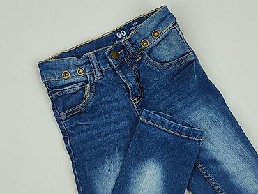 hm jeans: Spodnie jeansowe, Lupilu, 3-4 lat, 104, stan - Idealny — 1