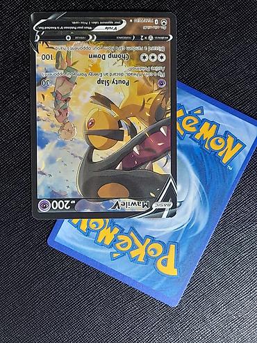 Kolleksiya kartları: Pokemon kartları EX, V, V STAR (hərəsi 2 azn) Kart üçün albom 50 azn — 8