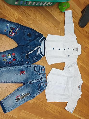 Paketi dečije odeće: Veliki paket garderobe za bebu/dečaka 74-80 Set obuhvata raznovrsne — 4