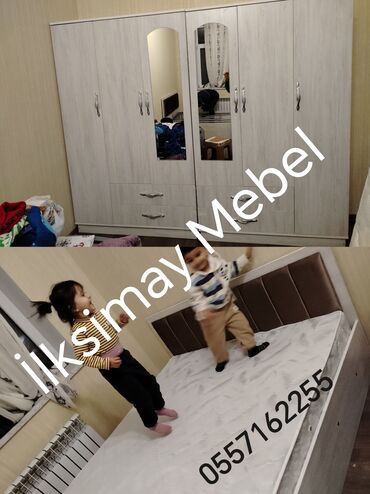 Çarpayılar: İkinəfərlik çarpayı, Bazalı, Matras ilə — 8