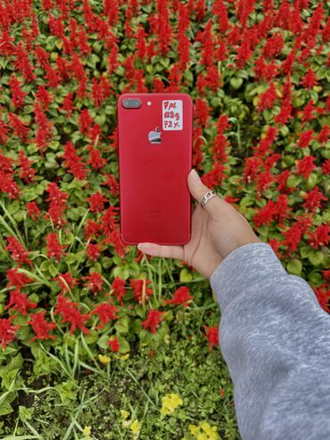 айфон 8 красный: IPhone 7 Plus, Б/у, 128 ГБ, Красный, Защитное стекло, 100 %