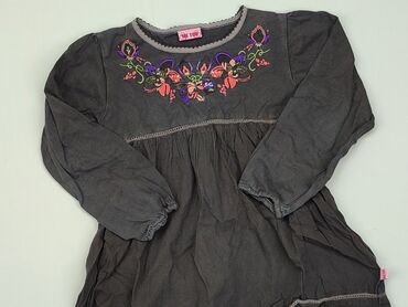 sukienki welurowe: Sukienka, 5-6 lat, 110-116 cm, stan - Zadowalający