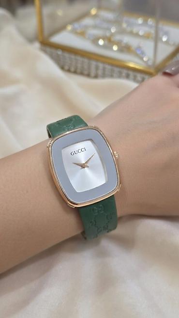 apple saat: Yeni, Qol saatı, Gucci, rəng - Qəhvəyi — 7