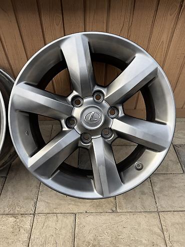 carlin kit: Литые Диски R 18 Lexus, Комплект, отверстий - 6, Б/у — 4