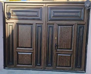 darvaza qapıları: Metal darvaza və giriş qapıları – fərqli dizaynlar - Material: qalın — 2
