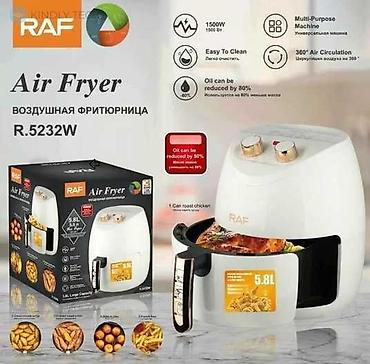 80: Аэрофритюрница RAF R.5232W 5-л — вкусно, полезно и без капли масла! 🔥 — 4