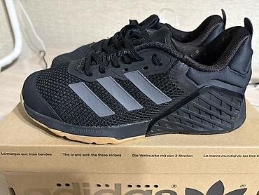 тренировочный носки: Мужские кроссовки, 40, 40.5, Adidas, Новый, цвет - Черный, Самовывоз — 3