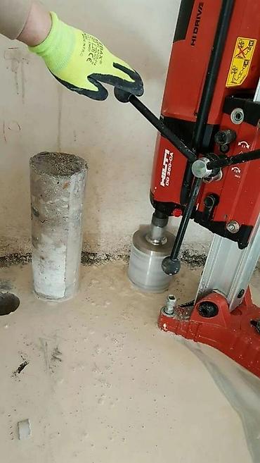Beton işləri: Beton kəsmə Karot deşmə işləri — 5