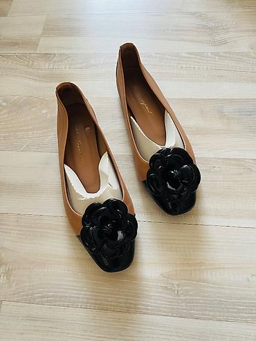 Босоножки, сандалии, шлепанцы: Босоножки, 36, Б/у, цвет - Бежевый, Самовывоз — 4