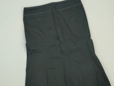 spódnice czarne zamszowa: Skirt, L (EU 40), condition - Good