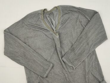 bluzki z guziczkami na dekolcie: Bluzka damska, rozmiar 4XL