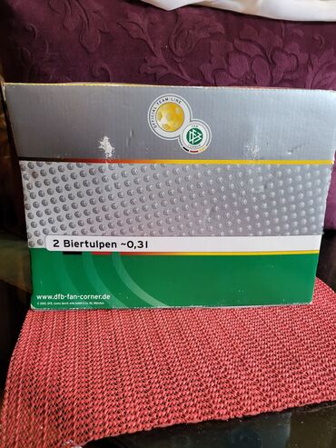 Čaše: Case nove za pivo iz 2005 godine. Case nove,dezen bez ostecenja,sve — 6