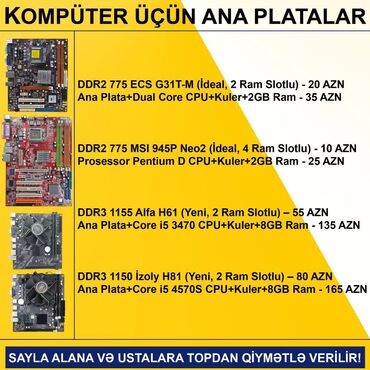 Ana platalar: Ana Platası Kompüter üçün Ana Platalar -da lalafo.az — 2 Ana platalar: Ana Platası Kompüter üçün Ana Platalar — 2