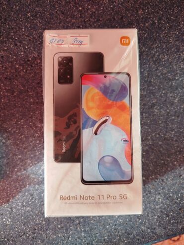 Xiaomi: Xiaomi Redmi Note 11 Pro, 64 GB, rəng - Boz