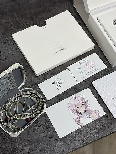 di box: Проводные вакуумные наушники, Moondrop, Б/у, цвет - Белый — 3