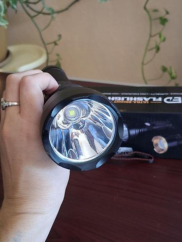 брелок фонарик: Мощный металлический фанарь. Светит далеко. Алюминиевый — 2