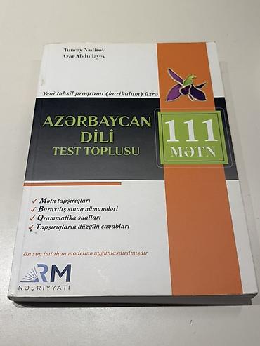 Məhsul: “Azərbaycan dili – Test toplusu: 111 mətn” (Tuncay Nadirov — 1