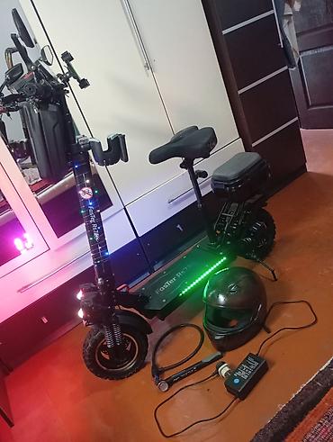 Elektrikli samokatlar: Elektrik skuter – FaSTer RS7 - Güclü elektrik skuter, oturacaqlı — 15