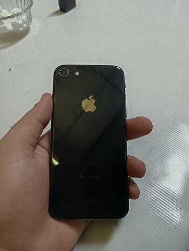 apple 8: IPhone 8, 64 GB, Qara, Barmaq izi