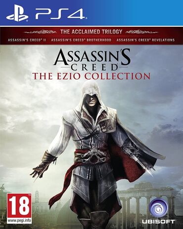 ezio: Ps4 assassins creed the ezio collection oyun diski