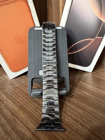 Aksesuarlar: Apple Watch üçün qayışlar dəsti Müxtəlif üslub və materiallarda Apple — 5