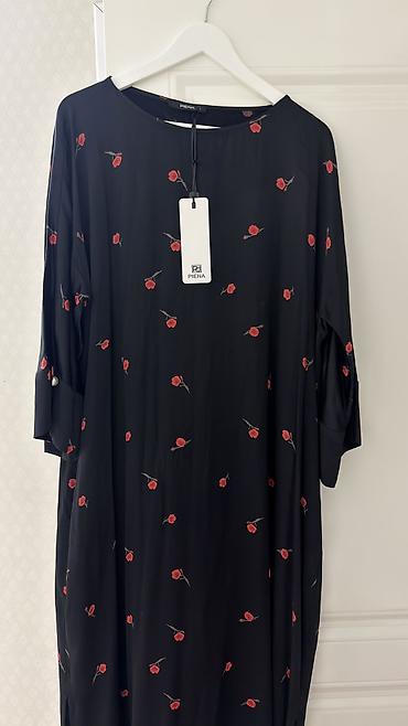 Повседневное платье, Вискоза, Прямое, XL, 2XL