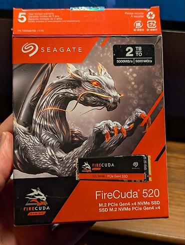 ssd 990: Накопитель для ПК, Б/у, Seagate, SSD, 2 ТБ, Для ПК — 1
