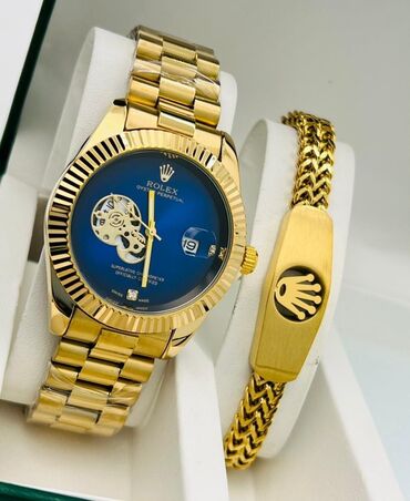 Watches: Rolex for men with bracelet available