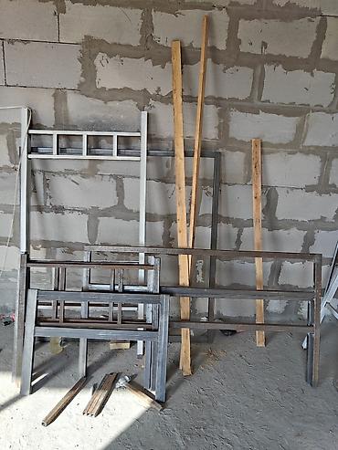 cloth hanger: Односпальная кровать, Новый, Каркас без матраса, длина - 200 см — 4