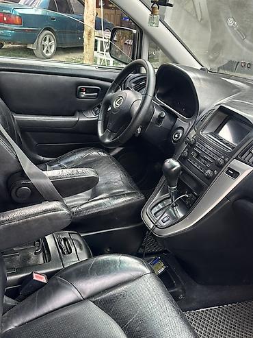 кожаный сиденья: Lexus RX: 2001 г., 3 л, Автомат, Газ, Кроссовер — 1
