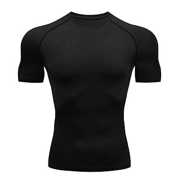 pull and: Мужская компрессионная футболка Цена: 590 сом Цвета: Черный, Белый — 1