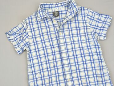 kamizelka stradivarius zalando: Shirt 13 years, condition - Very good, pattern - Cell, color - Blue