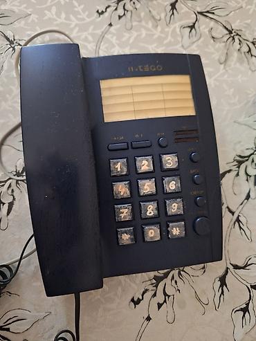 Intego masaüstü telefon aparatı - Rəng: tünd göy Ofis və ev üçün lalafo.az -da Intego masaüstü telefon aparatı - Rəng: tünd göy Ofis və ev üçün