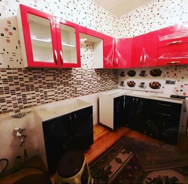 Sifarişlə mətbəx mebeli: Sifarişlə mətbəx dəsti, Özü çəkən petlələr, Mat laminat, Kredit var, Pulsuz çatdırılma, Rayonlara çatdırılma — 22