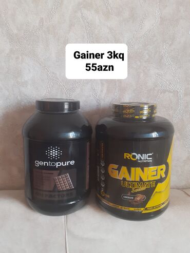 geyner: Protein Çəki: 500 - 750 g