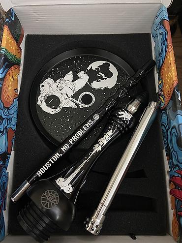 qelyan caska: Nargilə dəsti – Original Alpha X Hookah tematik dizayn Paslanmaz — 3