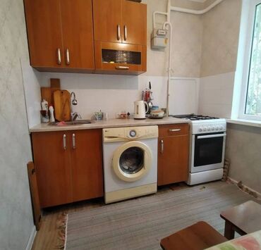 газета рио токмок квартиры продажа: 1 комната, 43 м², 104 серия, 1 этаж, Косметический ремонт