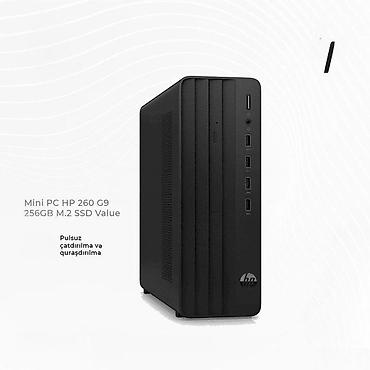 ssd qiyməti: Mini PC HP 260 G9 256GB M.2 SSD ValueMini PC HP 260 G9 256GB M.2 SSD — 1