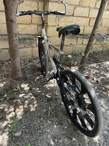 barter velosiped: Velosiped – şəhər və yüngül off-road üçün - Rəng: qara/ağ - Çərçivə — 3
